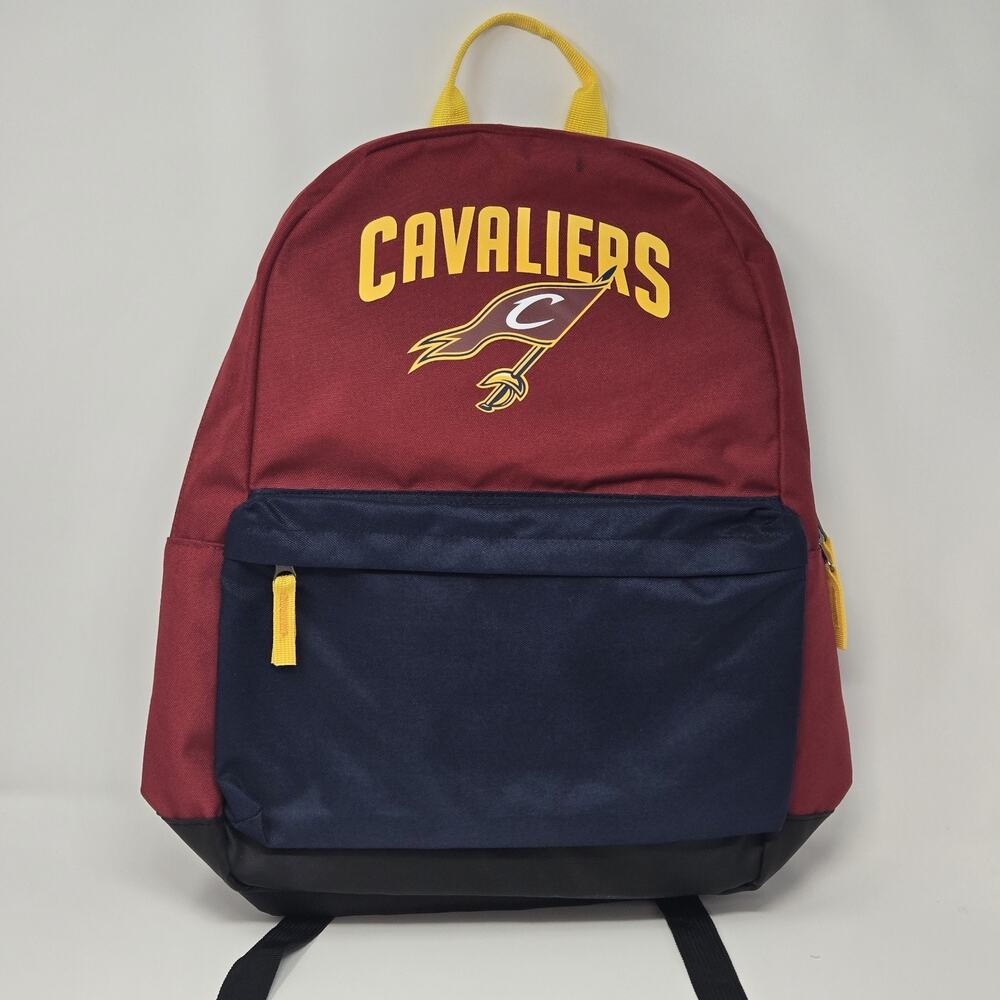Cleveland Cavaliers NBA Backpack Maroon Blue School Book Bag New